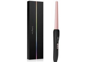 Quality Customized Logo Ceramic Curling Wand Power Wave ROHS 1 Inch wholesale