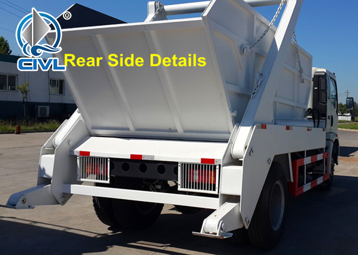 Arm Swing Waste Collection 6 Cbm Garbage Compactor Truck