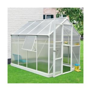 Quality Strong Aluminum Hobby Greenhouse 6x6ft 6x8ft 6x10ft UV Protecting wholesale