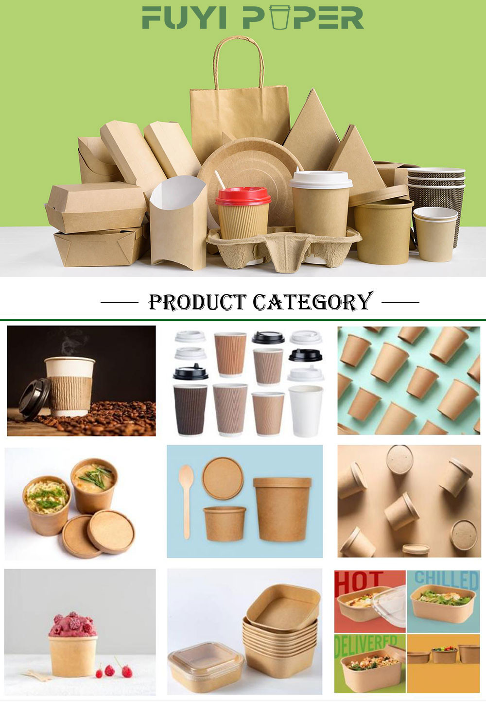 Chinese Soup Bowl With Lid Big Volume Disposable Hot Soup Paper Bowls