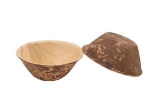Quality Customized Biodegradable Wooden Disposable Bamboo Bowl For Wedding wholesale