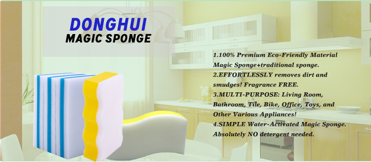 Eco Friendly Non Toxic Dish Sponge Compact For Tough Stains And Grease