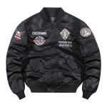 Windbreak Bomber Men's Embroidered Jacket Casual Lightweight
