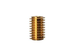 Quality Brass Worm Gear Small Brass Spur Gears 1 Lead 0.5 High Wear Resistance wholesale