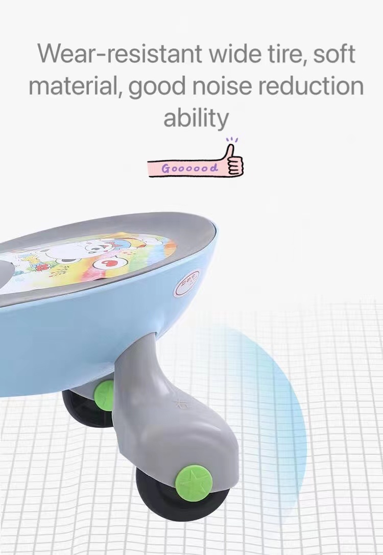 CE Balance Car For Children Without Pedal 1-2-3 Year Old Baby Car Scooter for Toddlers