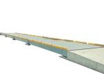 3*10M Grey Truck Scale Weighbridge With Indicator