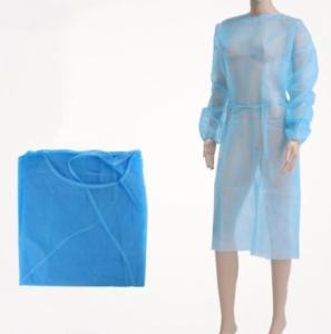 Quality Antibacterial Disposable Plastic Aprons Water Resistant With Waist Tie Closure wholesale