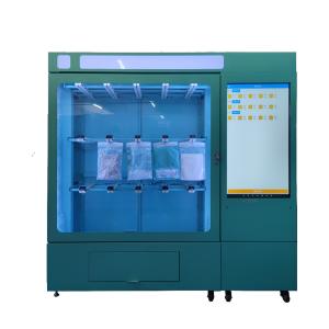 Quality Shopping Mall Custom T-shirts Clothing Vending Machine with Hanging Slots 43'' Large Touch Screen wholesale