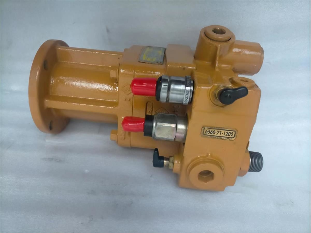 Genuine Original 6D170E Engine Fuel Pump 6560-71-1102 For Komatsu