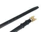 Women Black 2.5cm Genuine Leather Waist Belts For Jeans