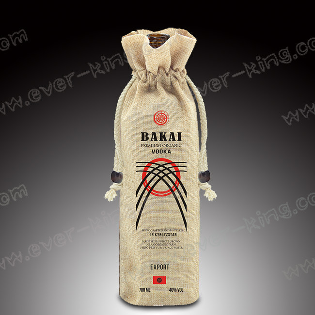 Plastic Label 500mL Cotton Liquor Packaging Bags