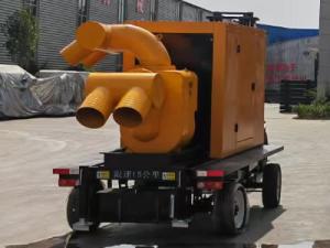 Quality 150mm Diesel Powered Water Pump Strong Drainage Capacity For Emergency Agencies wholesale
