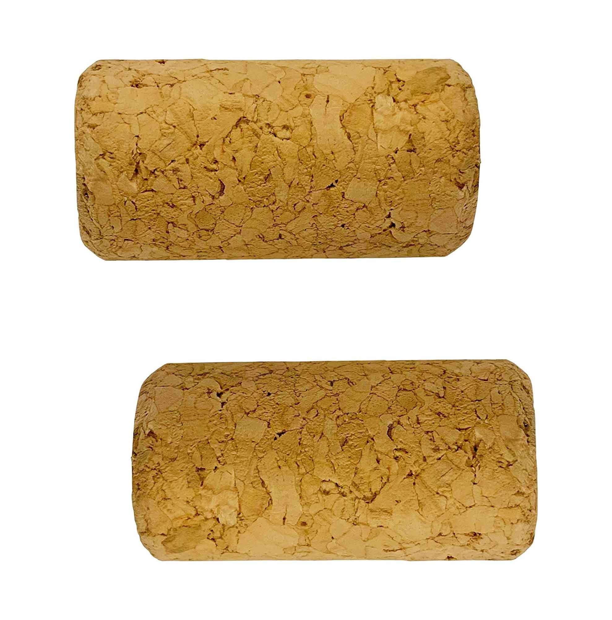 Straight Agglomerated Wine Cork Stopper Dampproof Reusable Creativity