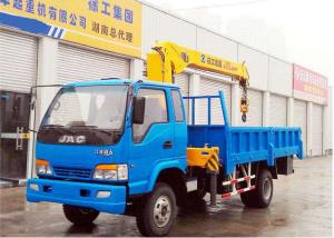 Quality 5 Ton Truck Mounted Telescopic Boom Crane , 2120kg Truck Mounted Crane wholesale