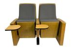 Meeting Room Auditorium Movie Theater Chair With Writing Tablets