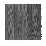 Residential hardwood Interlocking Patio Tiles Rotproof Wood Floor Tiles