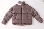MEMENTO Brown Mens Heavy Puffer Jacket For Winter