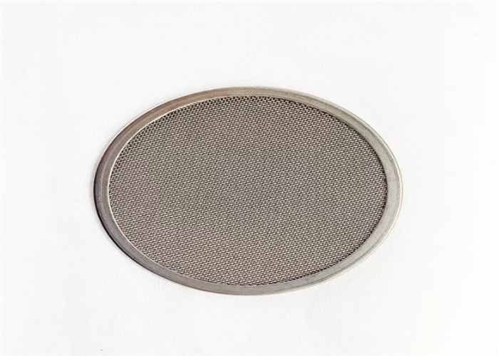 Corrosion Resistant Stainless Steel Extruder Screen Mesh For Plastic Recycling