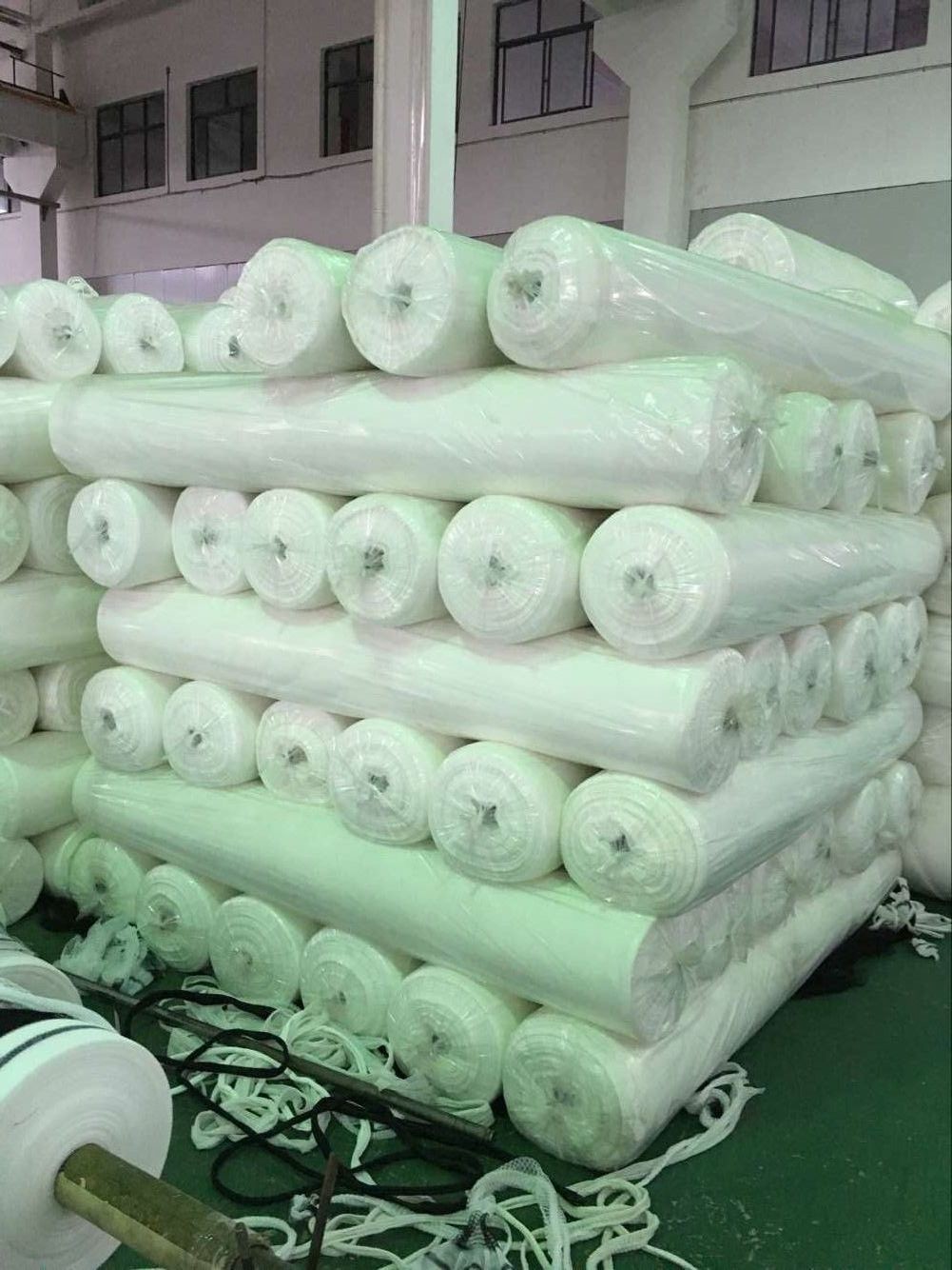 Anti-Hail Plant Protection Netting White Fabric , High Density Polyethylene
