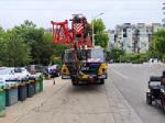 STC200E5 Sany Truck Mounted Crane 2020 August 6000km Mileage Mobile Truck Crane