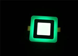 Quality Flat Coloured LED Downlights 3W + 3W Ceiling White Green Recessed SMD 2835 wholesale