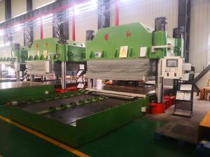 Quality Vulcanizing Hydraulic Rubber Press Machine Moulding 4 Columns 900mm Heating Plate wholesale
