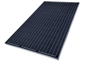 Quality Parking Lots Black Solar PV Panels 156 * 156 Monocrystalline Solar Cells wholesale