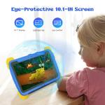 C idea Kids Tab 10.1inch Android 13 Tablet for Child 4GB RAM 64GB ROM Eye