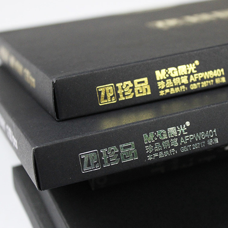 Hot Stamp Silver Custom Paper Packaging Box E Flute 350gsm CCNB Material