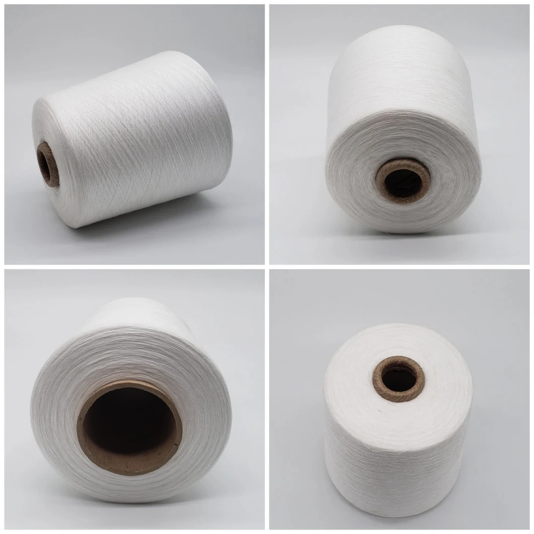 20/2 30/2 40/2 42/2 44/2 100% Spun Polyester Yarn for Making Sewing Thread in China Hubei