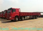 3800mm Wheelbase 8×4 Heavy Cargo Truck 102km/H Max Speed ISO Certificated