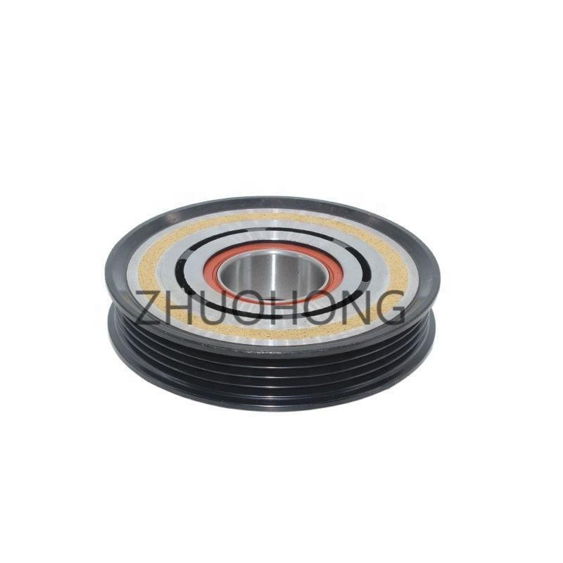 Auto AC Compressor Pulley Clutch Kit 4PK 114MM 12V Suitable for BUICK SGM GL6 2017- 18T