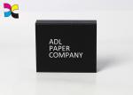 Black Coloured Corrugated Cardboard Boxes With Offset Printing / Logo Customized