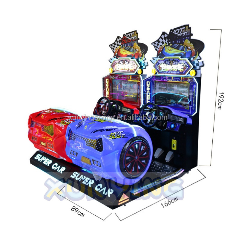 110V/220V/230V Coin Operated 3d Simulator Arcade Race Video Game Machine for Kiddie Ride