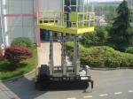Six Mast 12m Self Propelled Aerial Lift 400kg Capacity With Big Platform