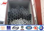 32m Galvanized Transmission Steel Tubular Electric Pole