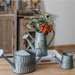 North Europe Antique Iron Flowerpot Bucket