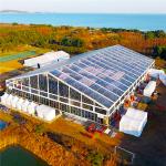 500-1500 People Strong Aluminum Frame Tent Big Party Hall 30x50 M Rain Gutter