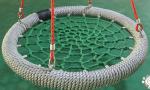48" High Strength Outdoor Playground Polyester Bird's Nest Swing 120cm For
