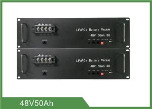 Quality Energy Saving Telecom Battery 48V 50Ah Long Life 3U Rack With LED Display Function wholesale