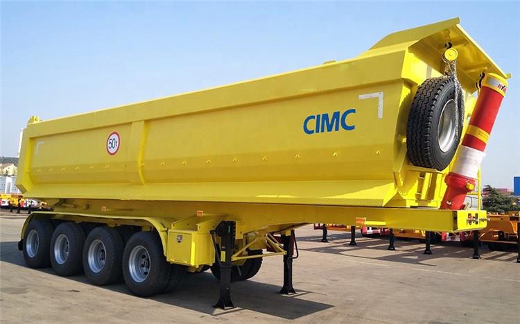CIMC Dump Tipper Trailer - 25m3 Tipper Semi  Trailer for Sale