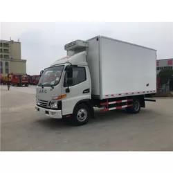 Quality 5 Tons JAC Refrigerated Truck , 4x2 Freezer Box Truck 4030*2080*2000mm wholesale