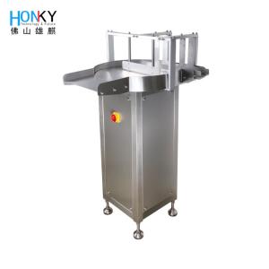 Quality Customized SUS304 Bottle Feeding Table For Filling And Labeling Machine wholesale