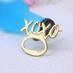Wedding Favor Gold XO Bottle Opener Favor