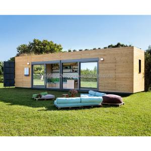 Quality 20 40 FT Modern Design Expandable Container Prefabricated Wooden Color Garden House for a Customized Living Experience wholesale