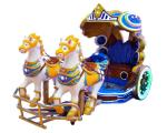 Kids Electric Animal Horse Ride Shopping Mall Battery Operated Horse Carriage
