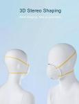 Foldable Pm2.5 N95 Particulate Mask , Hospital Respirator Mask Lightweight