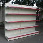 Metal Q235 Steel Supermarket Display Shelves Powder Coated