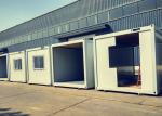 Commodious Steel Container Homes Easy Removing PVC Window For 6 People Reside