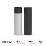 Cylinder Shape 200ml Squeeze HDPE Plastic Shampoo And Conditioner Bottles Custom